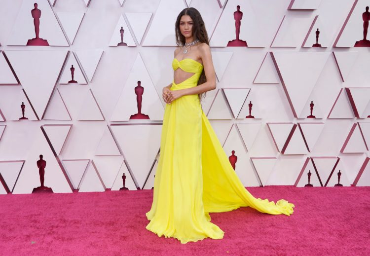 LOS ANGELES, CALIFORNIA – APRIL 25: Zendaya attends the 93rd Annual Academy Awards at Union Station on April 25, 2021 in Los Angeles, California. (Photo by Chris Pizzello-Pool/
Getty Images Entertainment/Getty Images)
