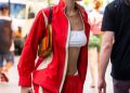 NEW YORK, NEW YORK - JUNE 05: Bella Hadid is seen in Greenwich Village on June 05, 2021 in New York City. (Photo by Gotham/GC Images)